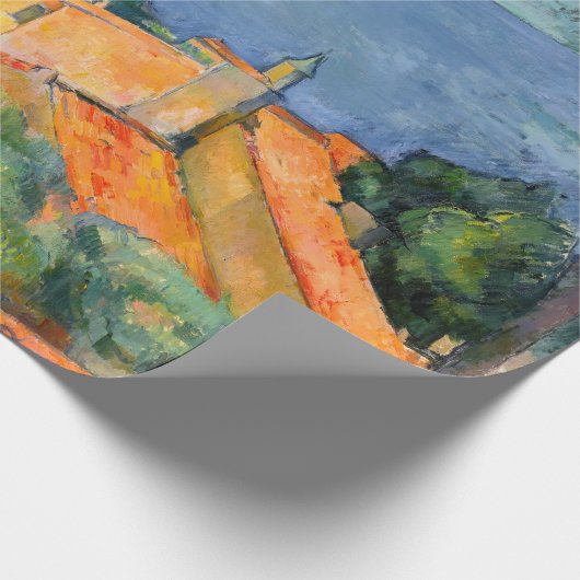 Paul Cezanne - Estaque met Red Roofs Cadeaupapier (Hoek)