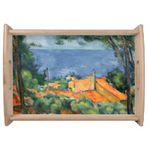 Paul Cezanne - Estaque met Red Roofs
