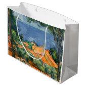 Paul Cezanne - Estaque met Red Roofs Groot Cadeauzakje (Achterkant Gekanteld)