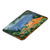 Paul Cezanne - Estaque met Red Roofs Magneet (Linkerzijde)