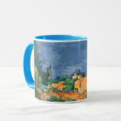 Paul Cezanne - Estaque met Red Roofs Mok (Voorkant links)