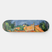 Paul Cezanne - Estaque met Red Roofs Persoonlijk Skateboard (Horizontaal)