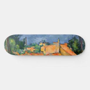 Paul Cezanne - Estaque met Red Roofs Persoonlijk Skateboard