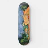 Paul Cezanne - Estaque met Red Roofs Persoonlijk Skateboard (Voorkant)