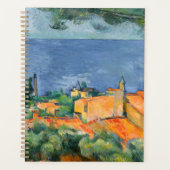 Paul Cezanne - Estaque met Red Roofs Planner (Voorkant)