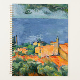 Paul Cezanne - Estaque met Red Roofs Planner