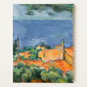 Paul Cezanne - Estaque met Red Roofs Planner (Achterkant)
