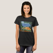 Paul Cezanne - Estaque met Red Roofs T-shirt (Voorkant volledig)
