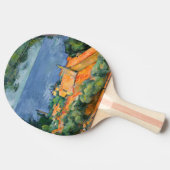 Paul Cezanne - Estaque met Red Roofs Tafeltennisbatje (Zijkant)
