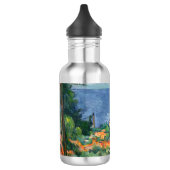 Paul Cezanne - Estaque met Red Roofs Waterfles (Links)