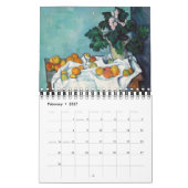PAUL CÉZANNE FINE ART CALENDAR KALENDER (Feb 2027)