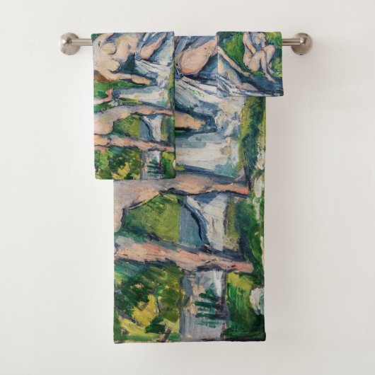 Paul Cezanne - Four Bathers Bad Handdoek (Insitu)