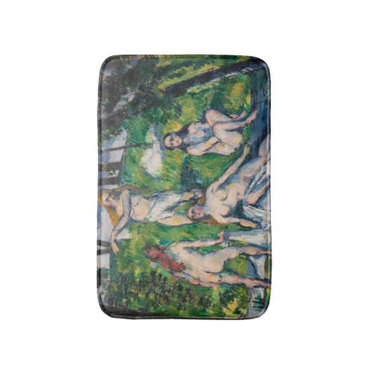Paul Cezanne - Four Bathers Badmat (Voorkant Verticaal)