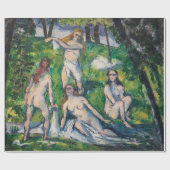 Paul Cezanne - Four Bathers Cadeaupapier (Vlak)