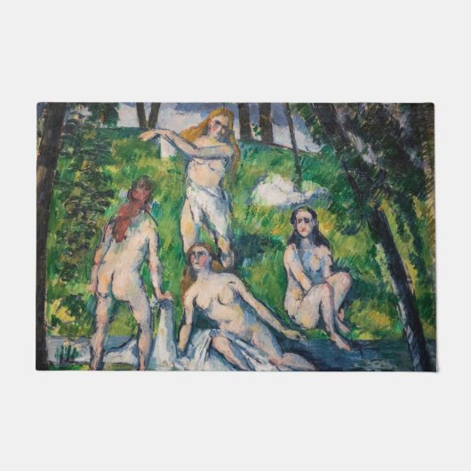 Paul Cezanne - Four Bathers Deurmat (Voorkant)