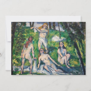 Paul Cezanne - Four Bathers Kaart