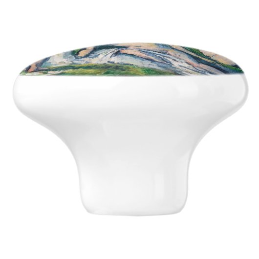 Paul Cezanne - Four Bathers Keramische Knop (Zijkant)