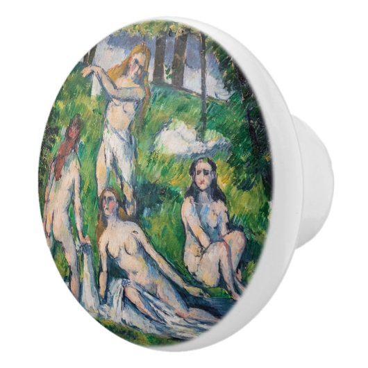 Paul Cezanne - Four Bathers Keramische Knop (Rechts)