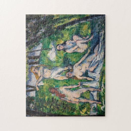 Paul Cezanne - Four Bathers Legpuzzel (Verticaal)