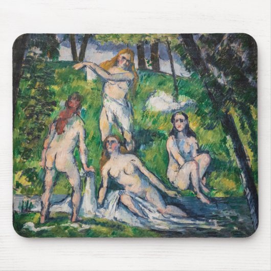 Paul Cezanne - Four Bathers Muismat (Voorkant)