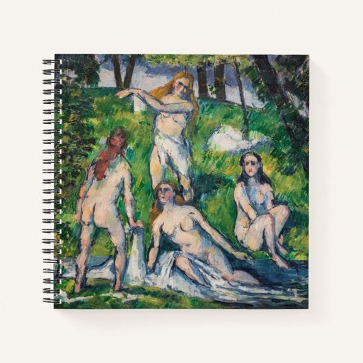Paul Cezanne - Four Bathers Notitieboek (Voorkant)
