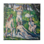 Paul Cezanne - Four Bathers Tegeltje (Voorkant)