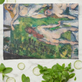 Paul Cezanne - Four Bathers Theedoek (Gevouwen)