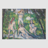 Paul Cezanne - Four Bathers Tissuepapier (Voorkant)