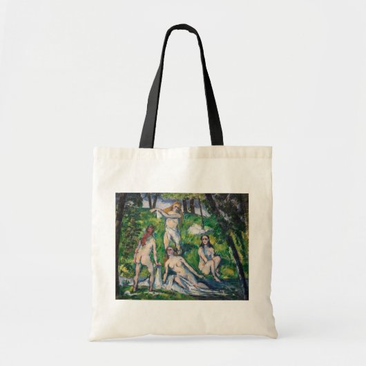 Paul Cezanne - Four Bathers Tote Bag (Voorkant)