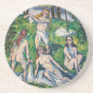 Paul Cezanne - Four Bathers Zandsteen Onderzetter