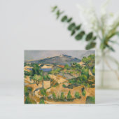 Paul Cezanne - Francois Zola Dam Briefkaart (Staand voorkant)