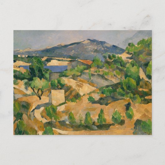 Paul Cezanne - Francois Zola Dam Briefkaart (Voorkant)