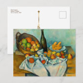 Paul Cezanne French Painting Basket of Apples Briefkaart (Voorkant / Achterkant)