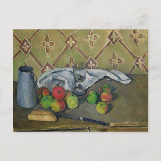 Paul Cezanne | Fruit, Serviette en Milk Jug, c.18 Briefkaart (Voorkant)