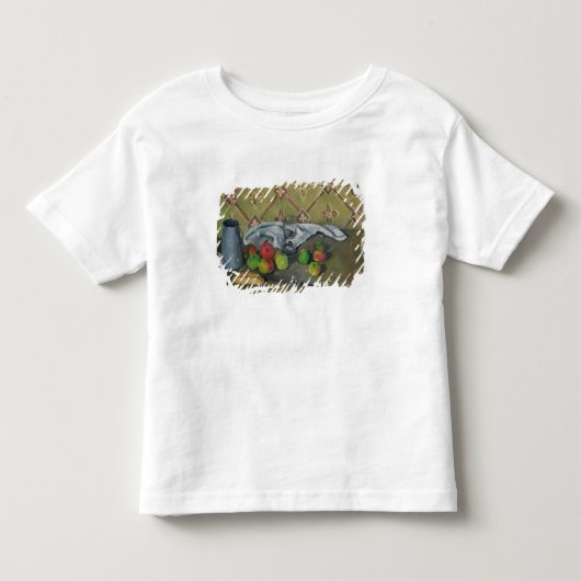 Paul Cezanne | Fruit, Serviette en Milk Jug, c.18 Kinder Shirts (Voorkant)