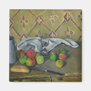 Paul Cezanne   Fruit, Serviette en Milk Jug, c.18 Magneet