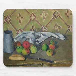 Paul Cezanne   Fruit, Serviette en Milk Jug, c.18 Muismat