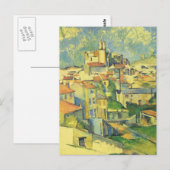 Paul Cezanne - Gardanne Briefkaart (Voorkant / Achterkant)