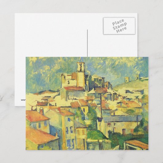 Paul Cezanne - Gardanne Briefkaart (Voorkant / Achterkant)