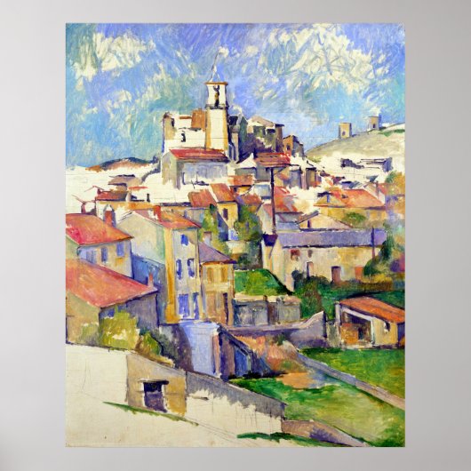 Paul Cezanne Gardanne Poster (Voorkant)