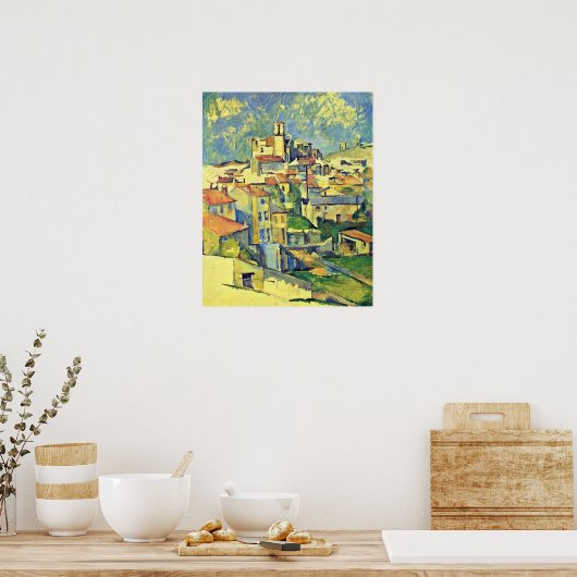Paul Cezanne - Gardanne Poster (Keuken)