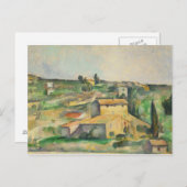 Paul Cezanne - Gebieden in Bellevue Briefkaart (Voorkant / Achterkant)
