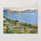 Paul Cezanne - Golf van Marseille gezien vanuit Es Briefkaart (Voorkant)