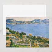 Paul Cezanne - Golf van Marseille gezien vanuit Es Kaart (Voorkant / Achterkant)
