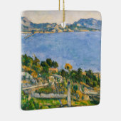 Paul Cezanne - Golf van Marseille gezien vanuit Es Keramisch Ornament (Rechts)