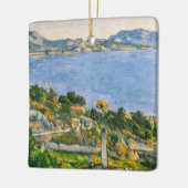 Paul Cezanne - Golf van Marseille gezien vanuit Es Keramisch Ornament (Links)