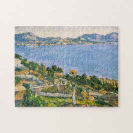 Paul Cezanne - Golf van Marseille gezien vanuit Es Legpuzzel