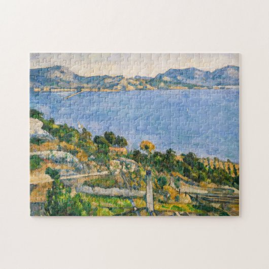 Paul Cezanne - Golf van Marseille gezien vanuit Es Legpuzzel (Horizontaal)