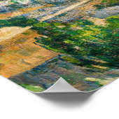 Paul Cezanne - Golf van Marseille gezien vanuit Es Poster (Hoek)