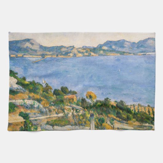 Paul Cezanne - Golf van Marseille gezien vanuit Es Theedoek (Horizontaal)